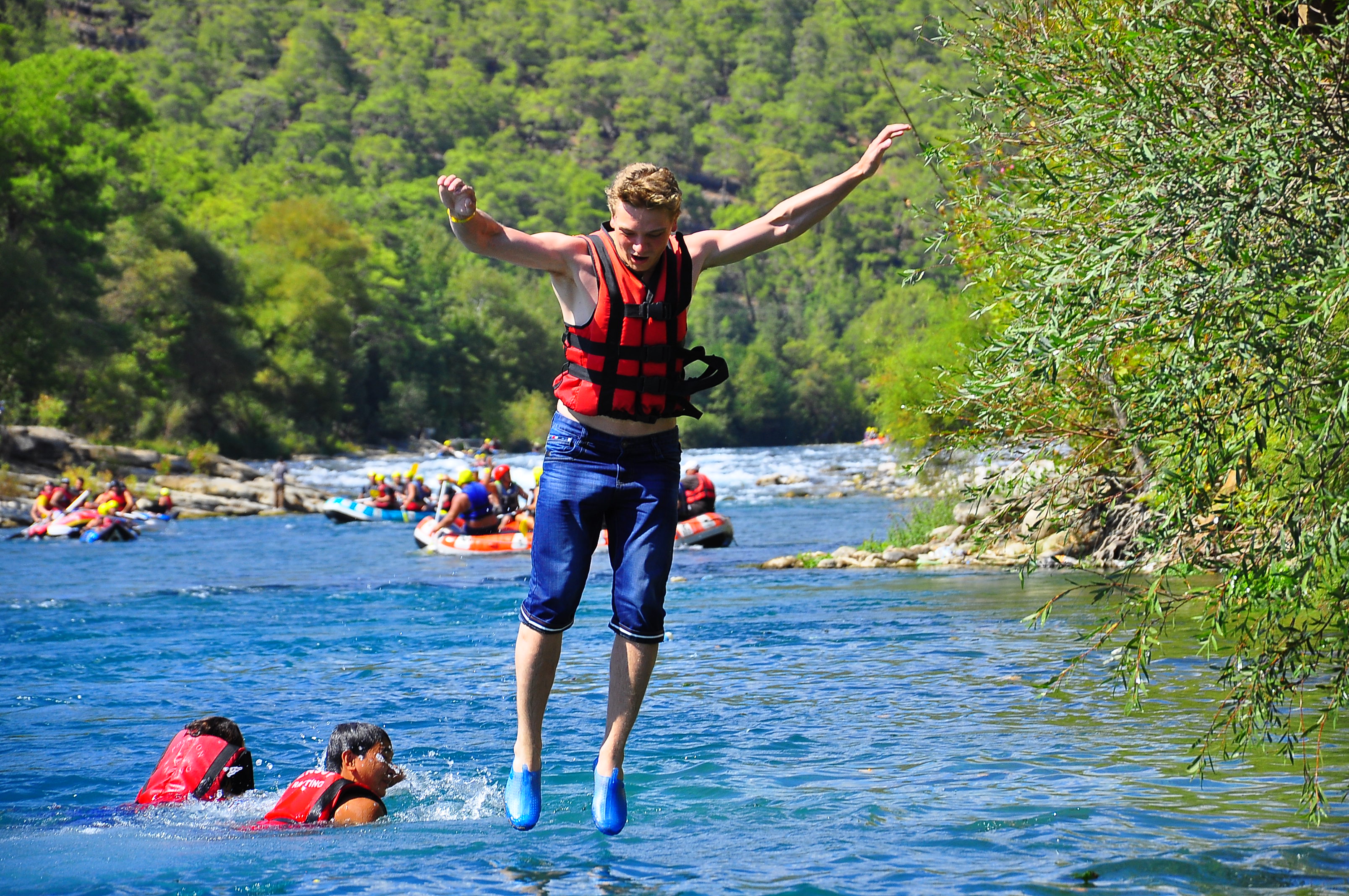 Antalya koprulu canyon rafting tour